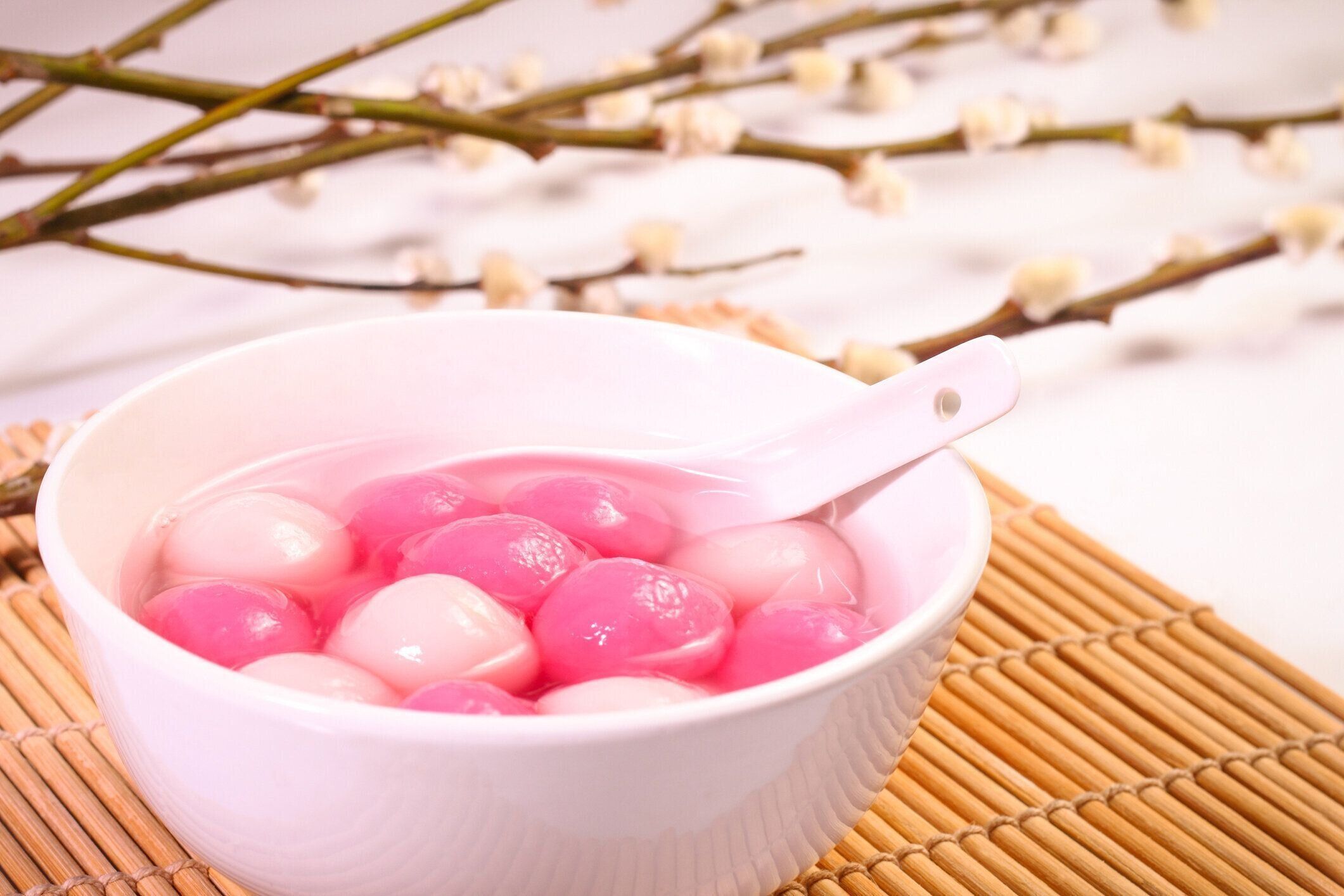 中国伝統的な甘いおにぎり。