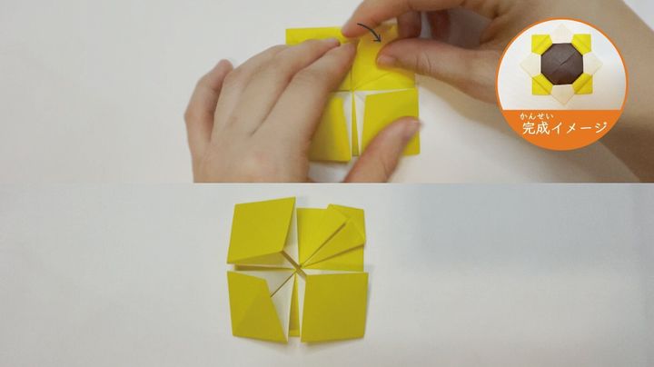 かわいい メダル の簡単な折り紙 お花のメダルやそのアレンジ方法まで サンキュ Kosodate かわいい メダル の簡単な折り紙 お花のメダルやそのアレンジ方法まで サンキュ Kosodate