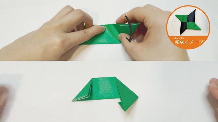 2枚の折り紙で作る 手裏剣 の簡単な折り方 安全な遊び方の工夫まで サンキュ Kosodate 2枚の折り紙で作る 手裏剣 の簡単な折り方 安全な遊び方の工夫まで サンキュ Kosodate