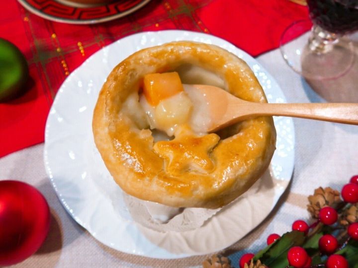 冬のあったかメニュー クリームシチューのパイ包み 簡単レシピ サンキュ Style 冬のあったかメニュー クリームシチューのパイ包み 簡単レシピ サンキュ Style