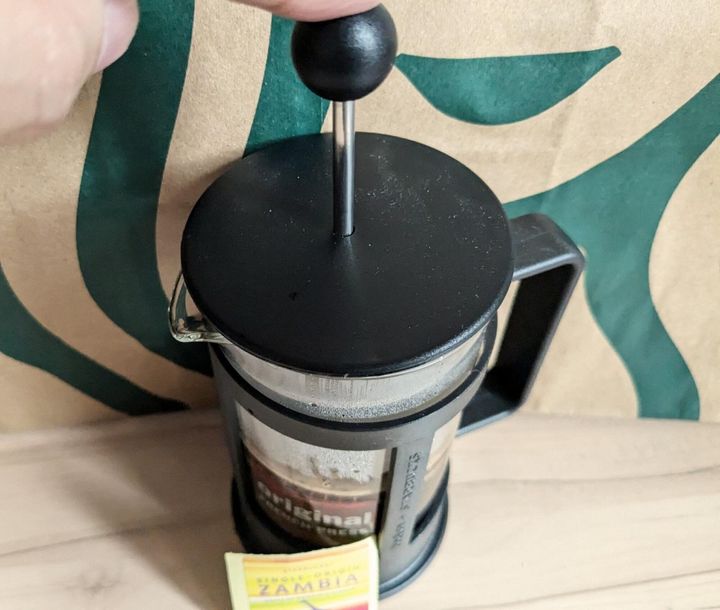 スターバックスコーヒープレス