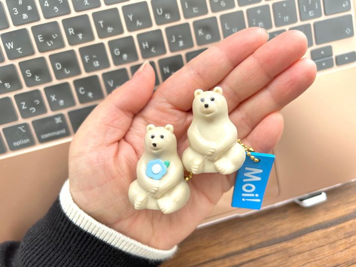 しろくま貯金箱 北欧 カプセルトイ