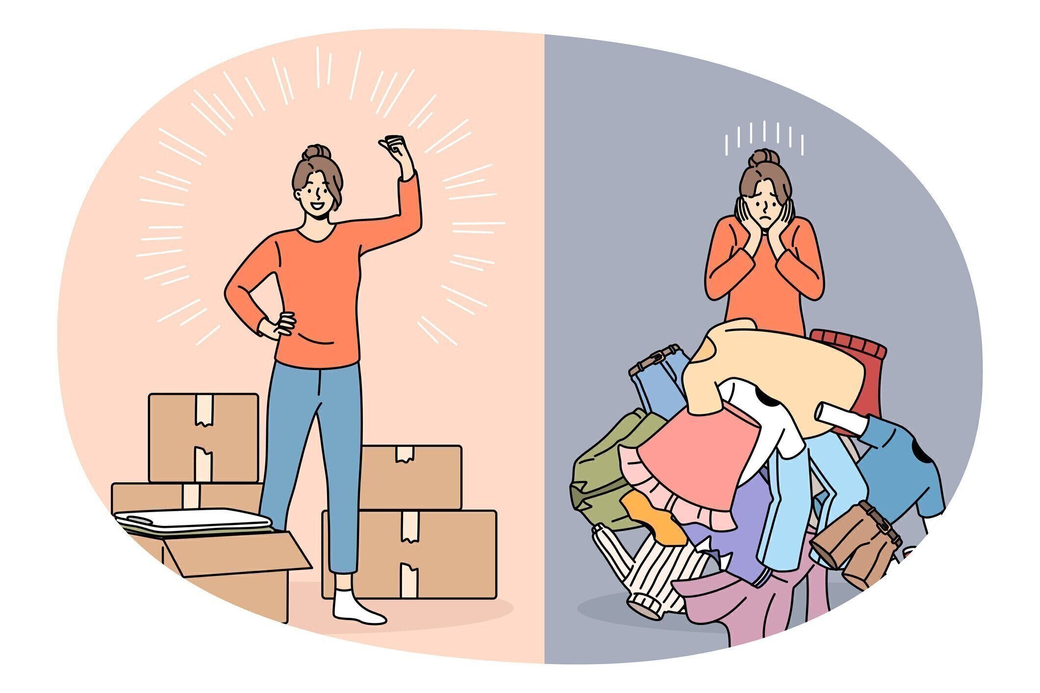 タイディングとパッキングコンセプト