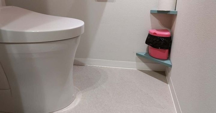 トイレマットがないトイレ