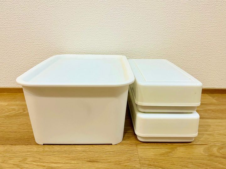 中が見えないNG収納