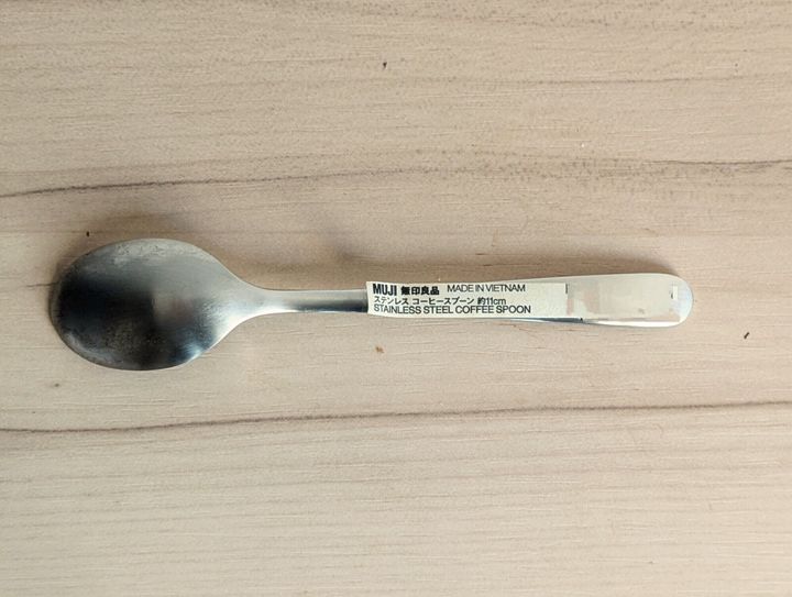 無印良品 ステンレス コーヒースプーン約11cm