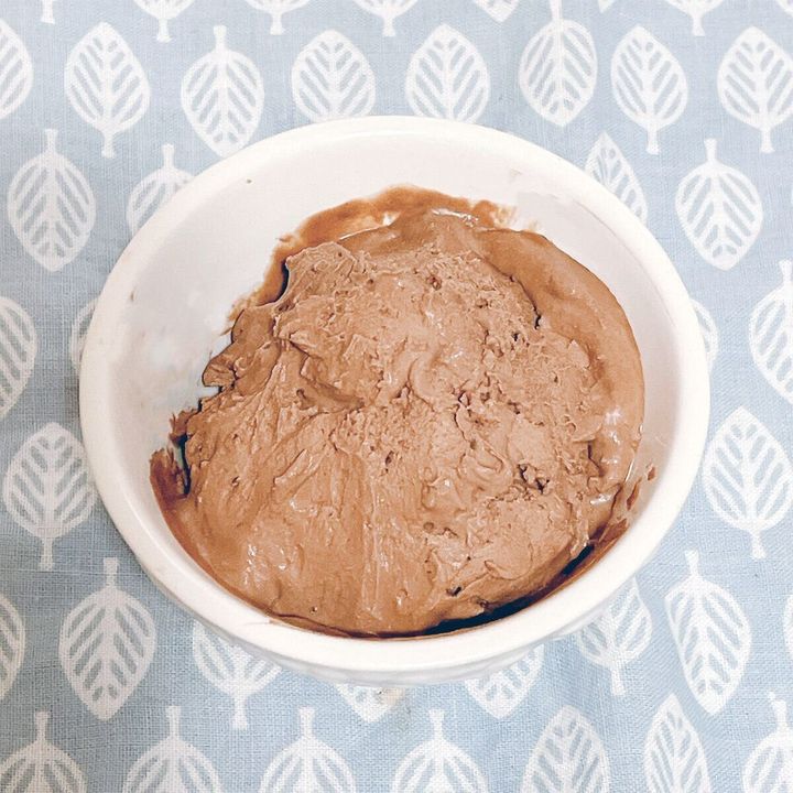 レンジで少し溶かしてアイスとして