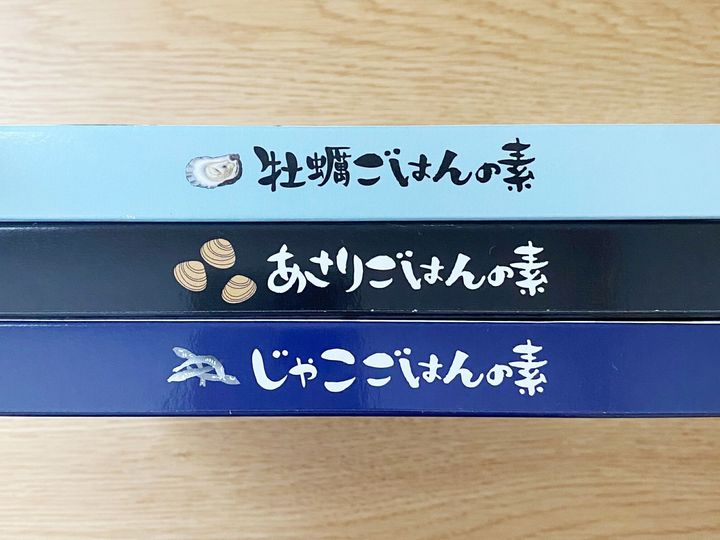 じゃこごはんの素 あさりごはんの素 牡蠣ごはんの素