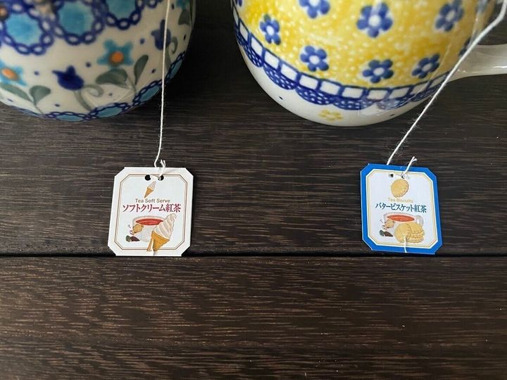 ティーバッグのタグもかわいい