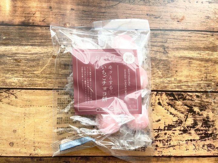 3COINSマニア 3COINS ホッとするいちごチョコ餅