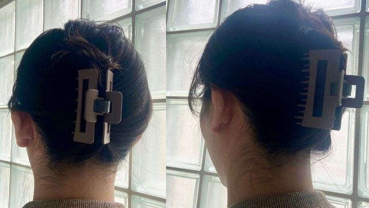 daiso ダイソー 髪になじませるトリートメントコーム付ヘアクリップ JANコード:4550480518862