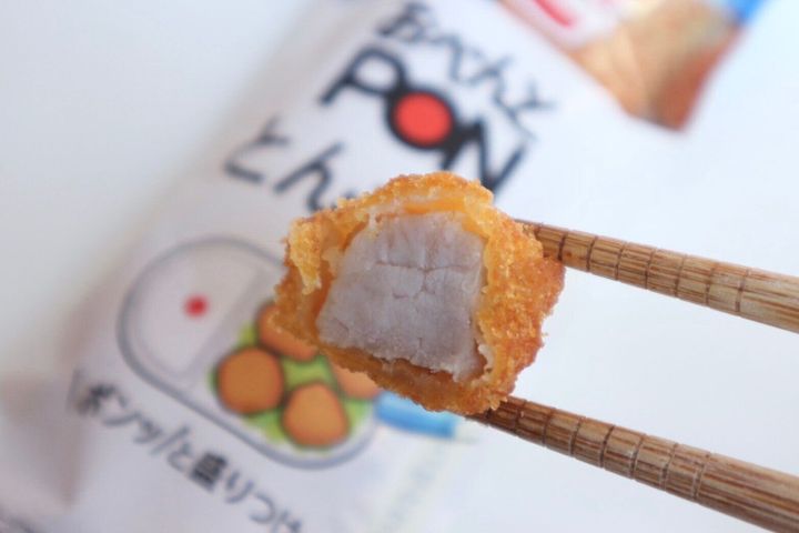 おべんとPONとんかつ断面