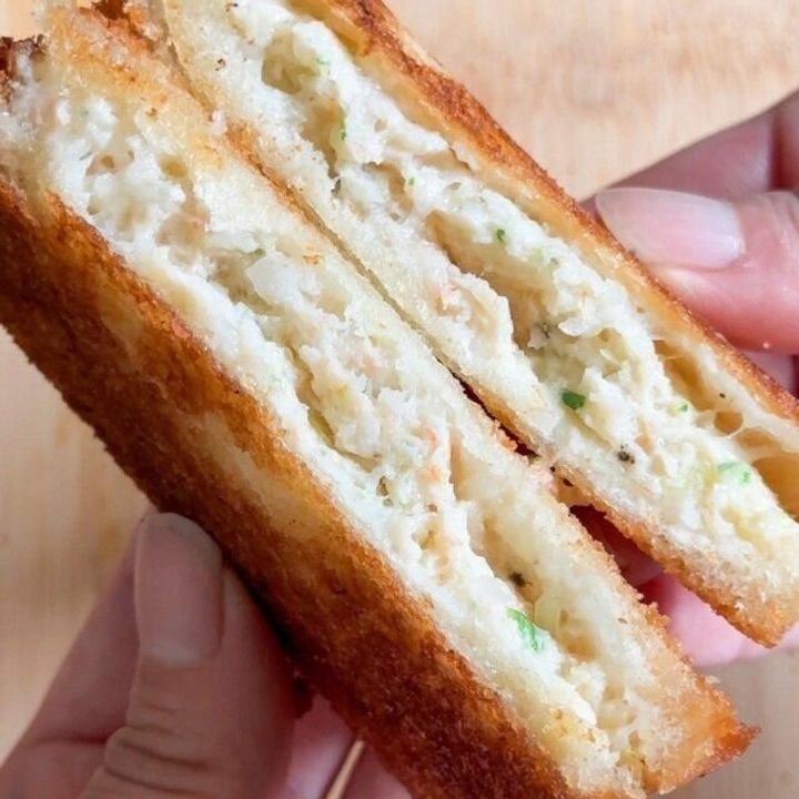 エビの揚げサンド