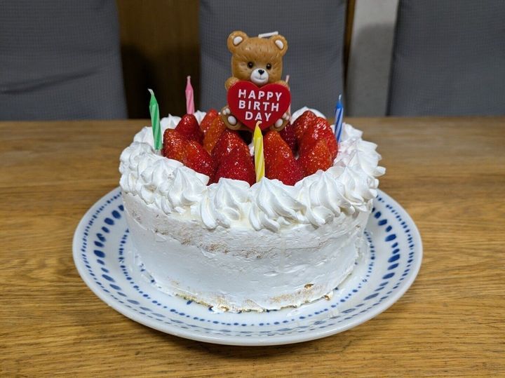 誕生日ケーキ