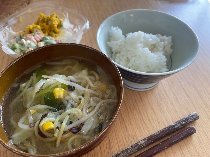 簡単な昼食