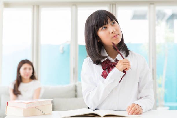 アジアの親と娘