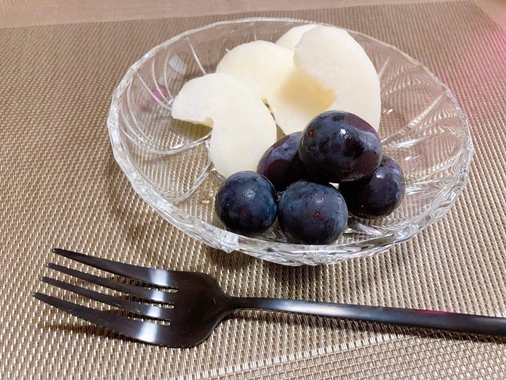 梨 ぶどう 盛り付け