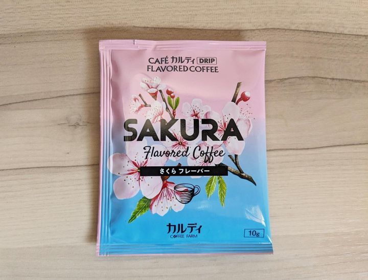 カフェカルディドリップ「さくらフレーバーコーヒー 1p」