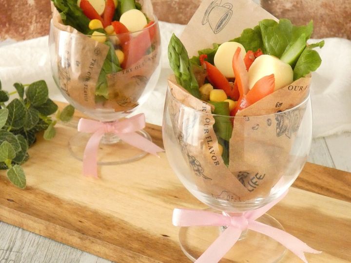 グラスブーケサラダ