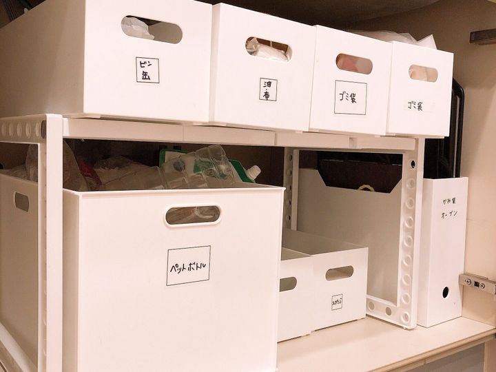 ニトリ 開き扉のシンク下収納 サンキュ Style ニトリ 開き扉のシンク下収納 サンキュ Style