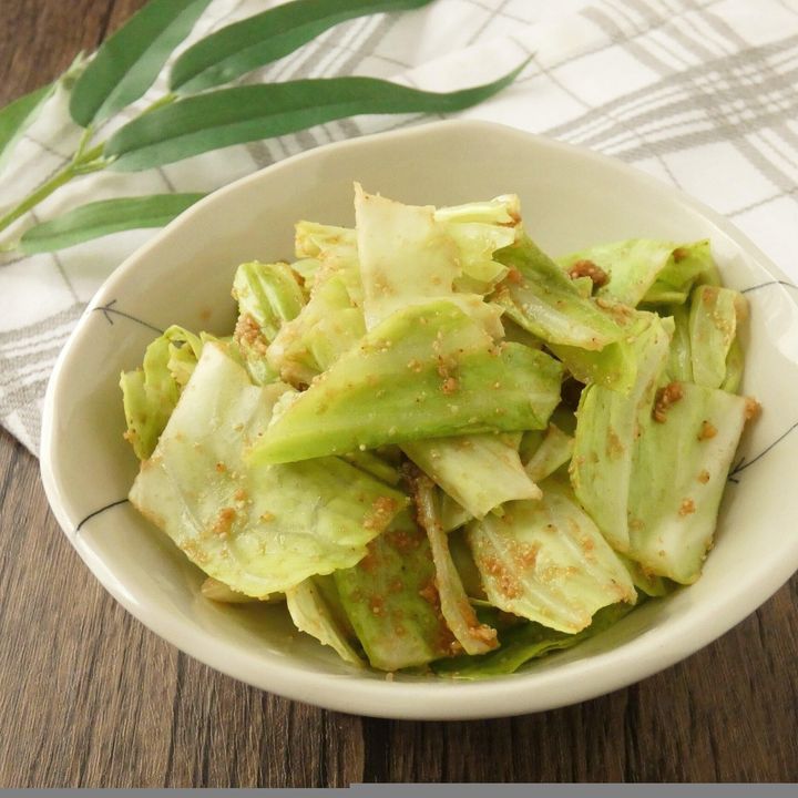 キャベツの中華胡麻和え
