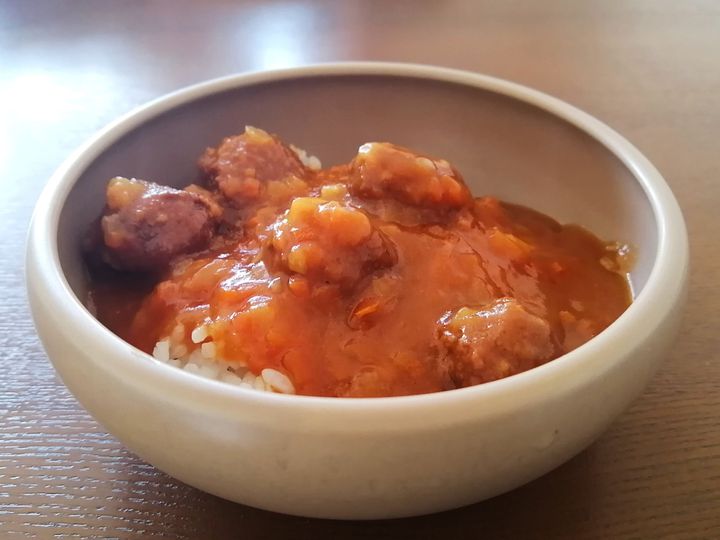 ミートボールカレー