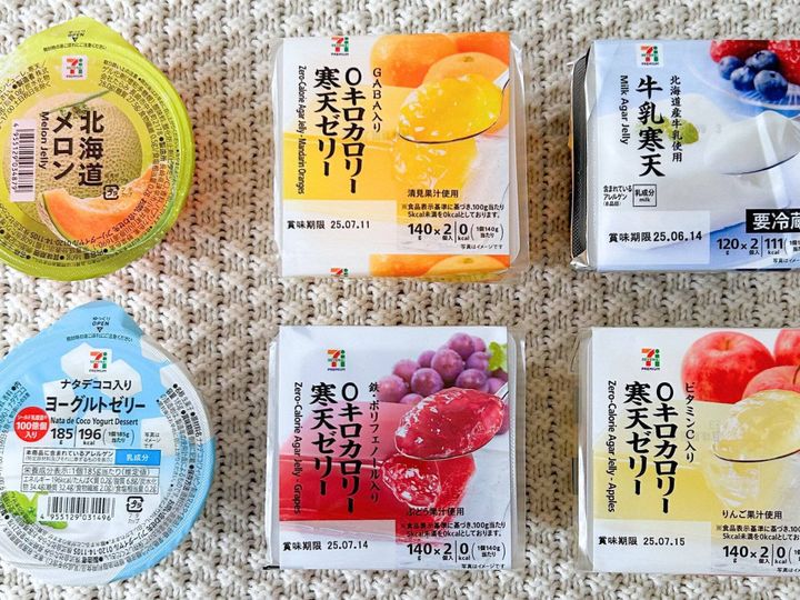セブン0キロカロリー寒天ゼリー