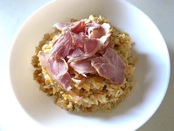 ハムちょい足し