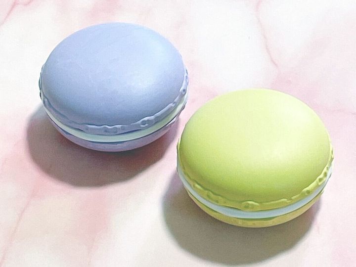 キャンドゥの文具売り場で発見!かわいすぎるマカロンは見た目と実用性を兼ね備えたデスクアイテム
