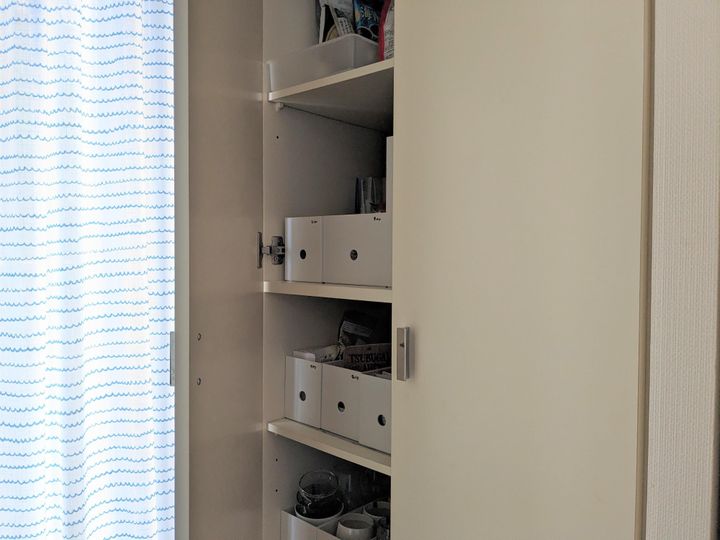 キッチン棚の中