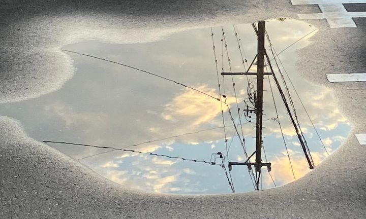 朝散歩