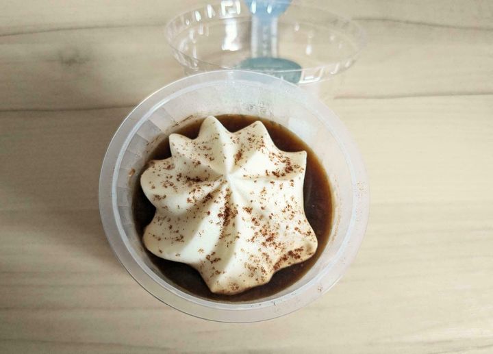 シャトレーゼ「炭焼き珈琲ゼリー~名水仕立て~」