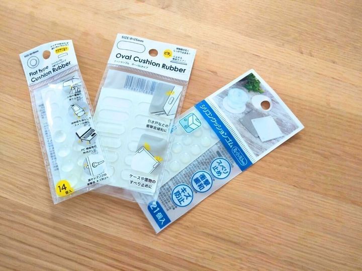 クッションゴム3種