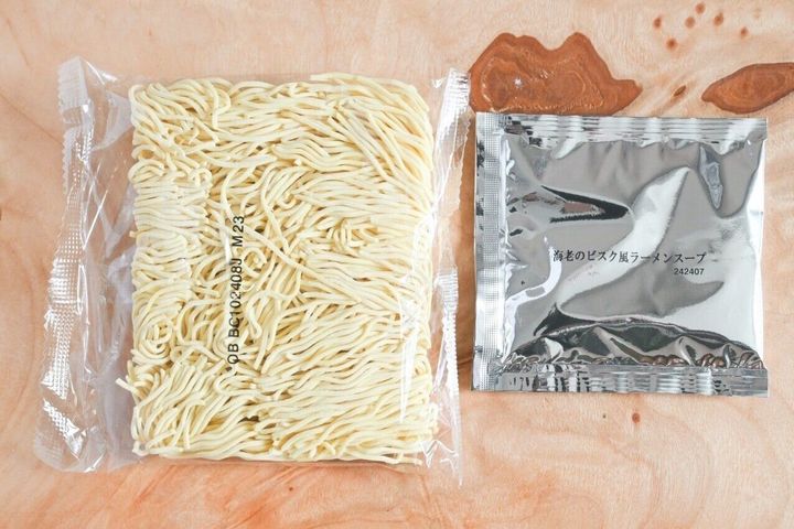 麺とスープ
