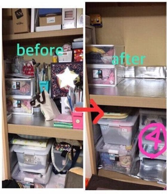 片付けビフォーアフター