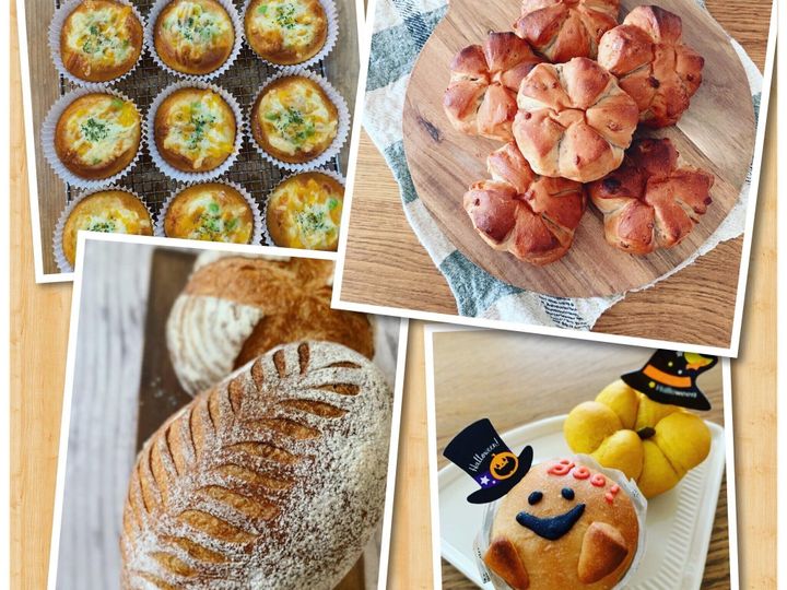 パンの種類の写真