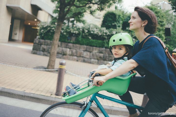 子乗せ自転車
