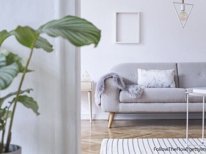 リビングに置かれたソファ