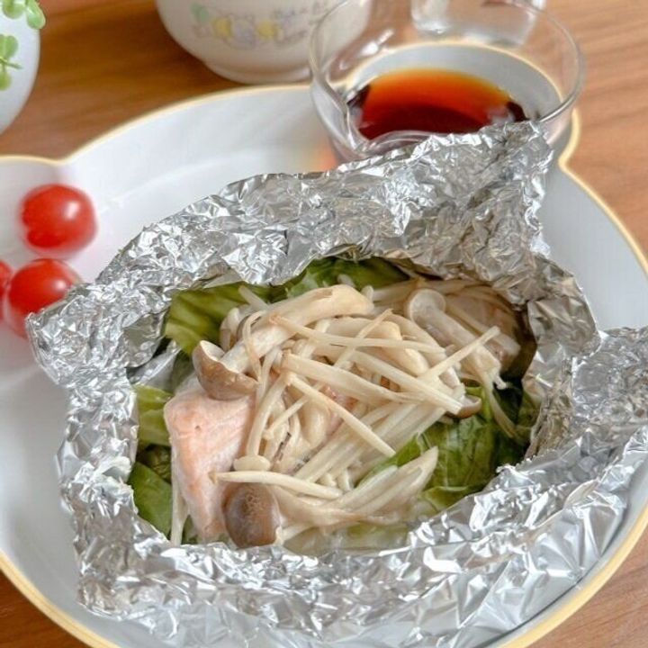 鮭のホイル焼き