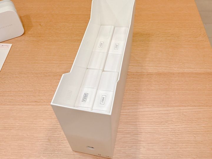 ニトリのファイルボックスに収納