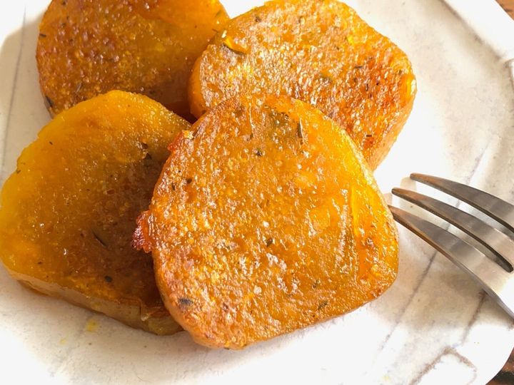 かぼちゃ団子アップ