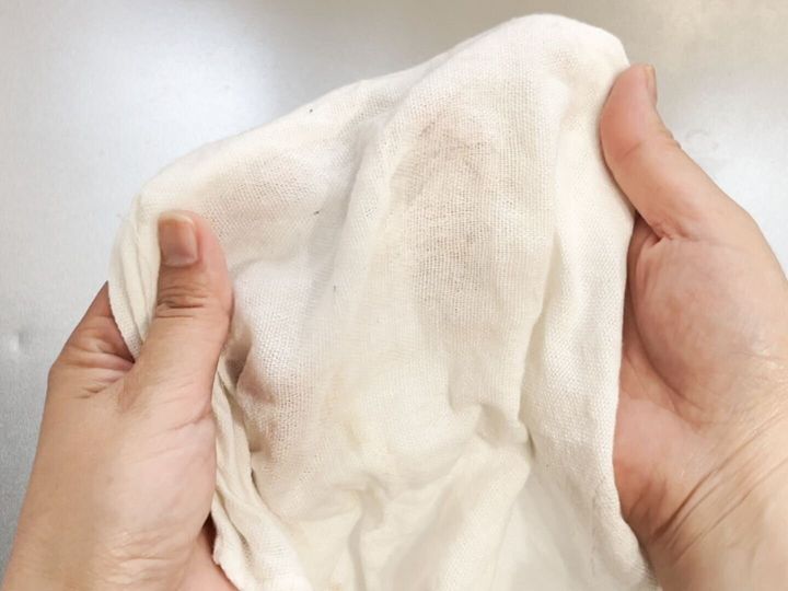 汚れたふきん