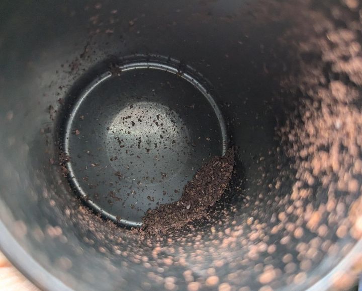 コーヒーミルの中身