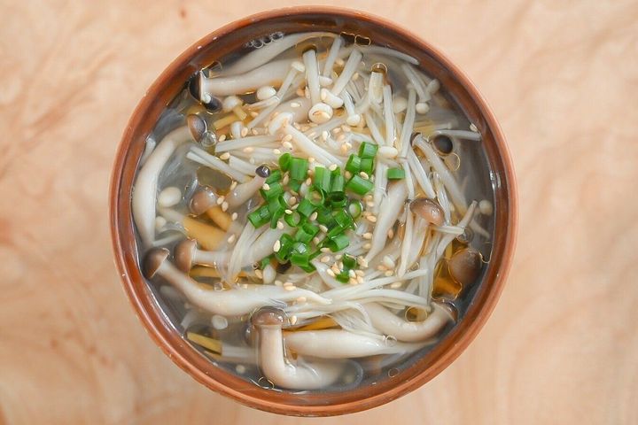 しめじのはるさめスープ