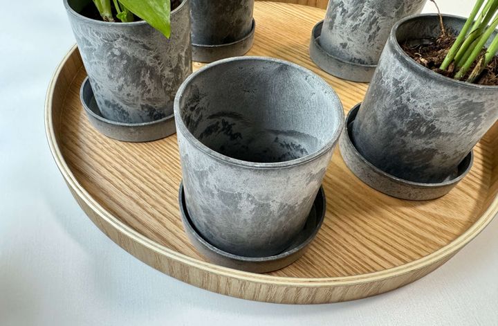 皿付き鉢