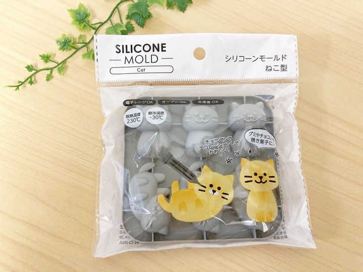 100均ねこモールド