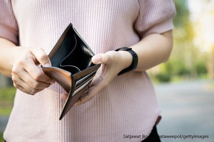 からっぽの財布