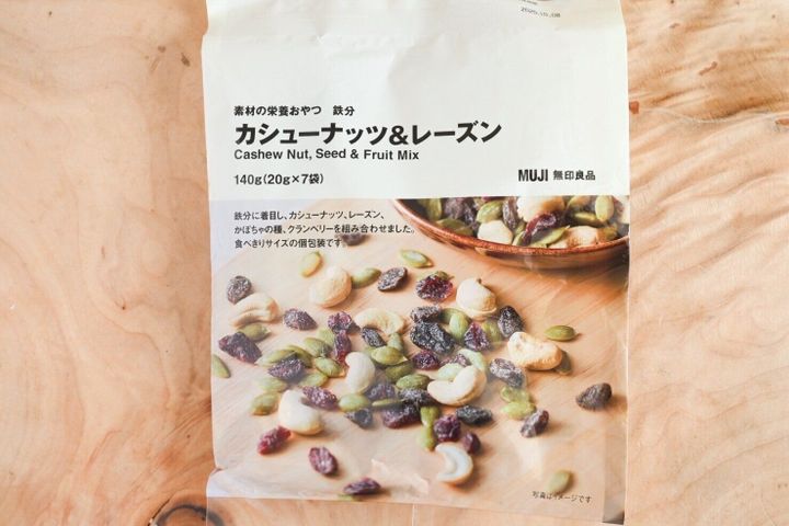 カシューナッツ&レーズン