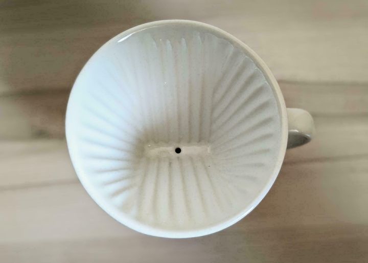 無印良品「磁器ベージュ ドリッパー」