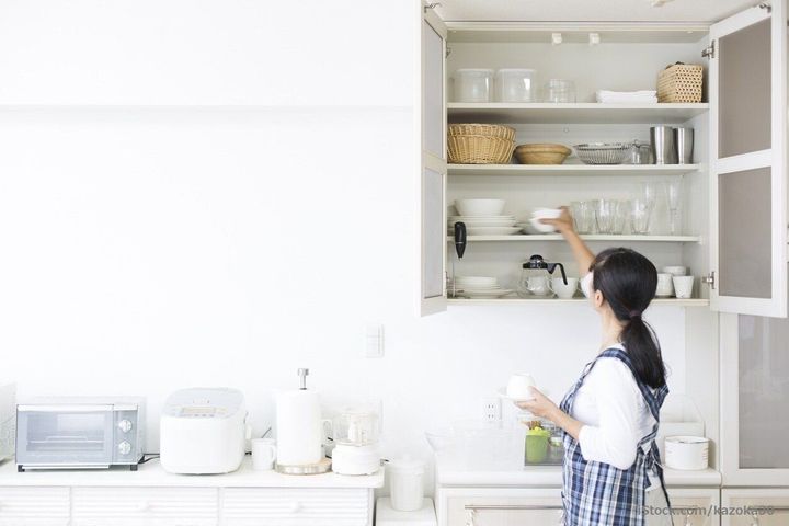 食器の出し入れ